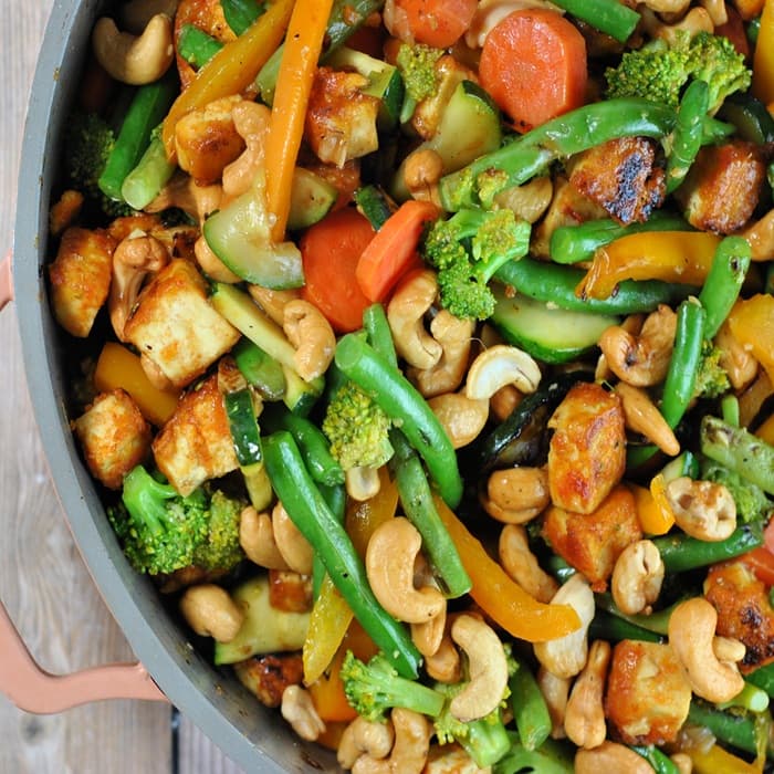 Crispy Tofu Stir-Fry - recipe photo